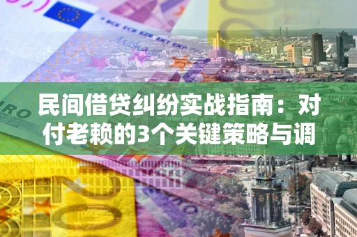 北京民间借贷纠纷实战指南：对付老赖的3个关键策略与调解盲区解析