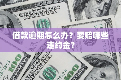 北京借款逾期怎么办？要赔哪些违约金？