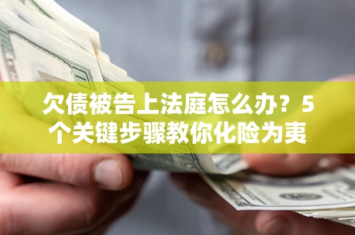 北京欠债被告上法庭怎么办？5个关键步骤教你化险为夷